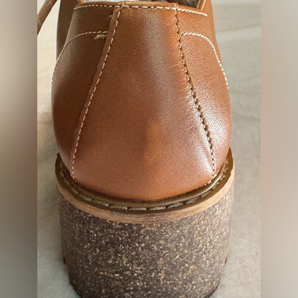Donald Pliner Evans Sp 43 Womens Leather Shearling Oxfords NEW WITHOUT TAGS - Picture 5 of 5